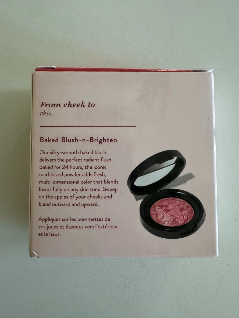 Laura Gellar Baked Blush Brighten Marbleized Blush Tropic Hues Satin Finish New